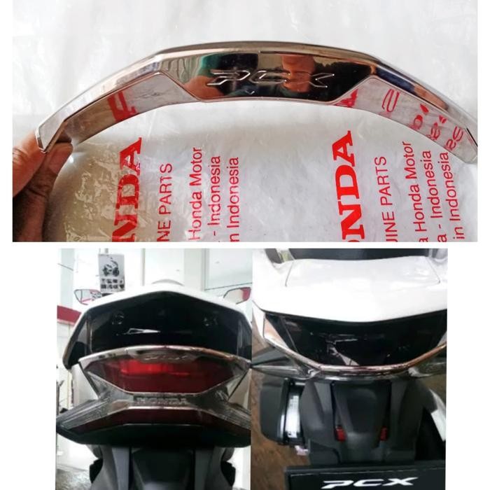 Garnish Lampu Belakang Pcx 150 Original Copotan