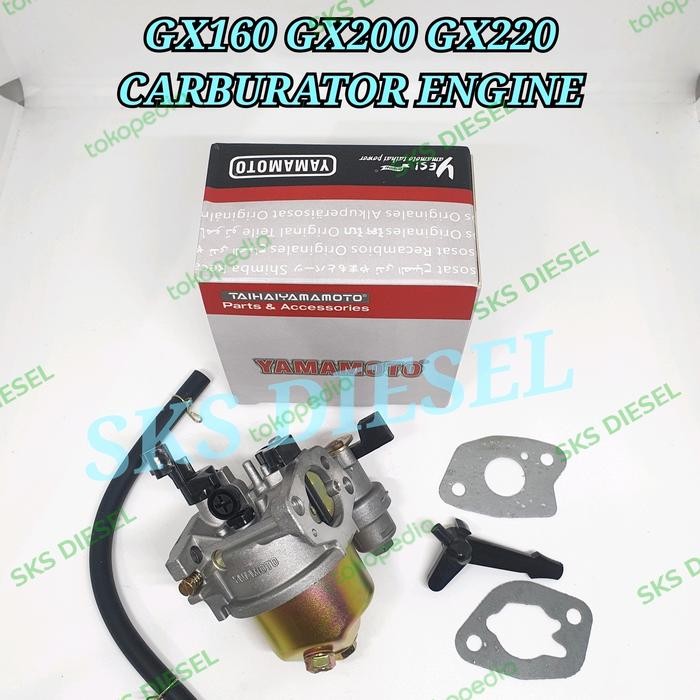 Open DS] Gx160 Gx200 Gx220 Carburator Karburator Honda RRT Yamamoto 5.5 6.5Hp