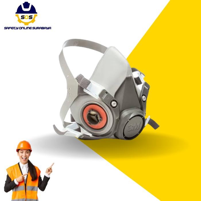 PJ 3M 6200 RESPIRATOR ORIGINAL