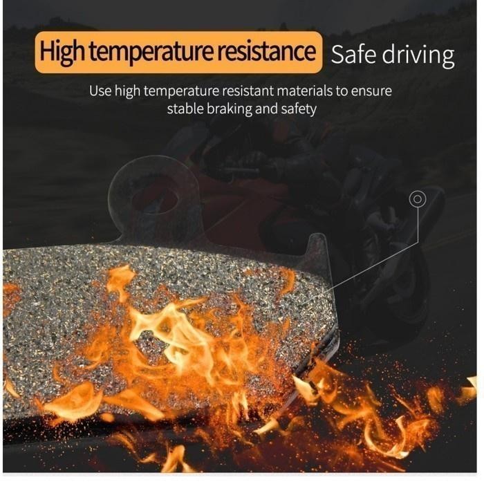 Kampas Rem Untuk Motor Kymco Xciting 400I 2012 2013 2014 2015 2016 2017 2018 2019 Sperpart