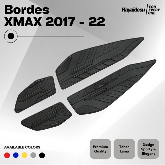 Yamaha XMAX Old (2017-2022) Karpet Board Rest Bordes Motor-HAYAIDESU