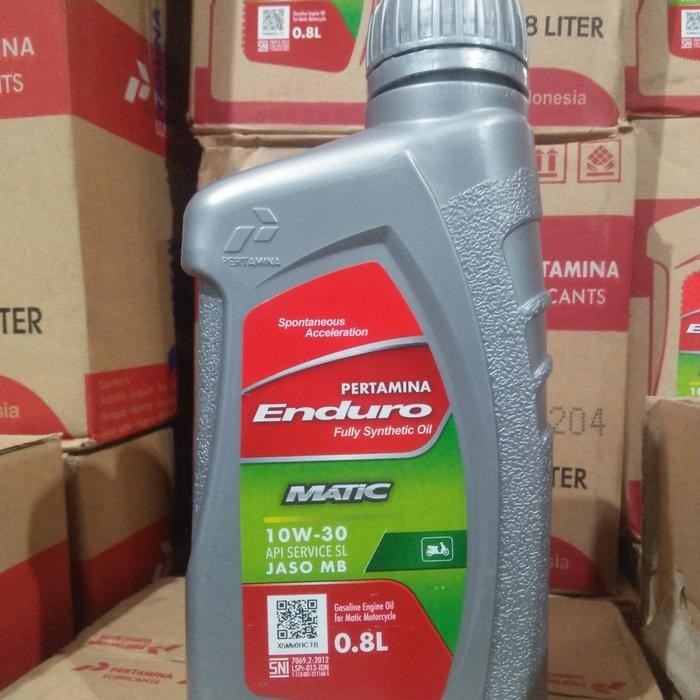 oli Pertamina Enduro metic 0,8 cocok untuk segala motor metic