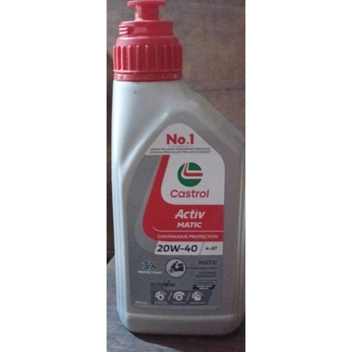 oli motor castrol activ matic 20w-40