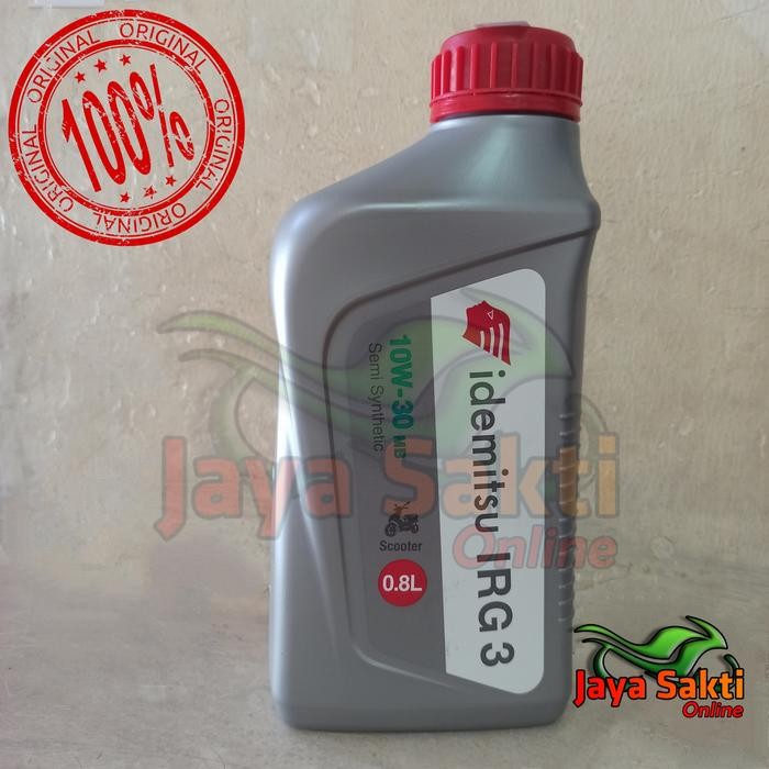 IDEMITSU MATIC IRG3 10W-30 SEMI SYNTHETIC 0,8 LITER ASLI IDEMITSU