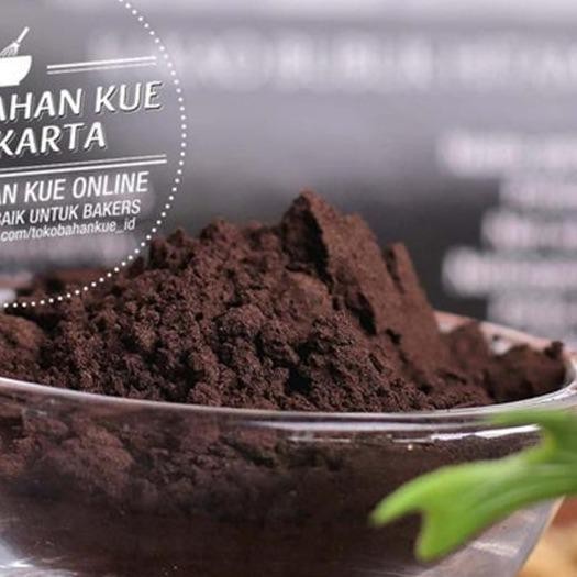 

Schoko Cocoa Powder Jet Black 10/12 1Kg Coklat Bubuk Murni Hitam Pure Chocolate Cokelat