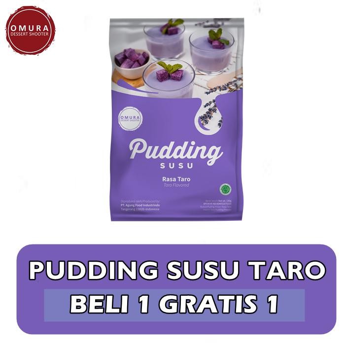 

IGIH- Buy 1 Get 1 Omura Pudding Susu Rasa Taro