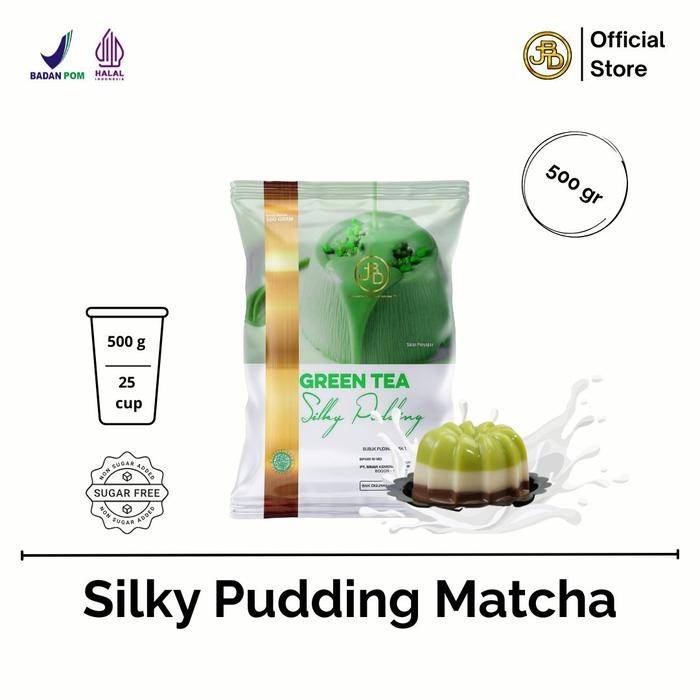 

IGIH- Green Tea Silky Pudding Powder - Bubuk Serbuk Puding Sedot Pudot