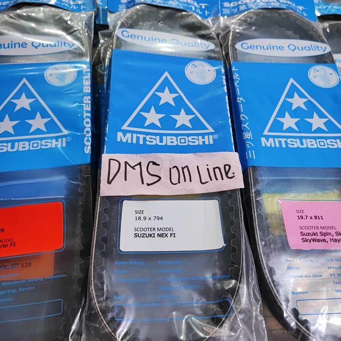 Vanbelt Suzuki Nex Fi Mitsuboshi, Vbelt Suzuki Nex Fi