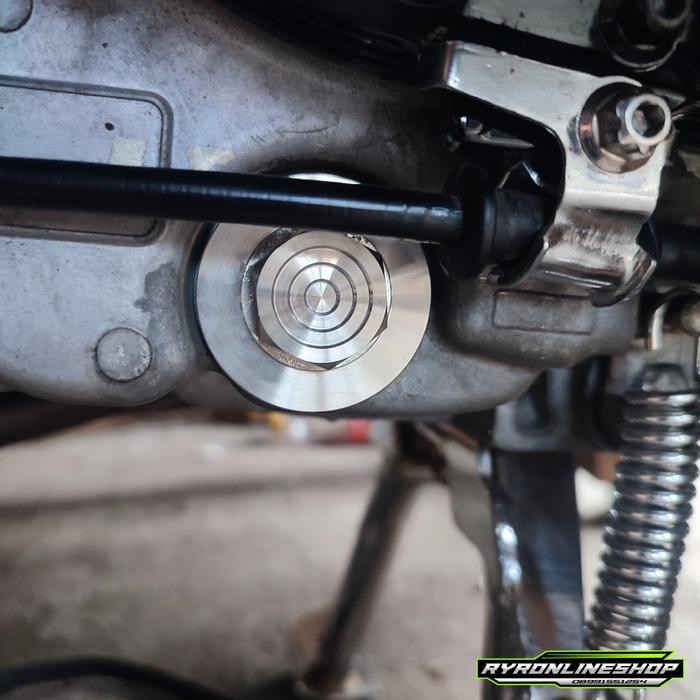 Baut Coin Tutup Filter Pembuangan Oli Mesin Vario Pcx Original Heng