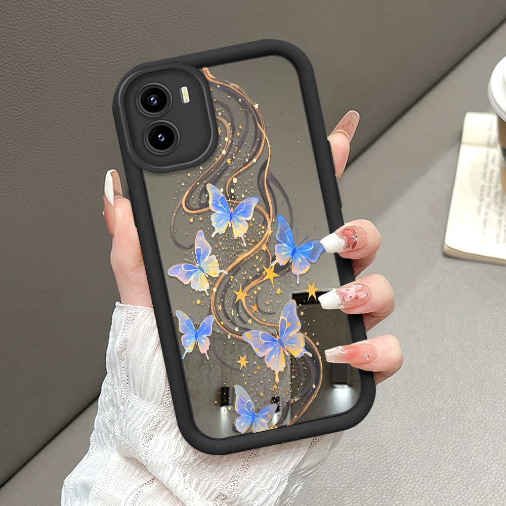 Casing Hp Untuk VIVO Y15S Y01 Y01A Y15A Y15C Cermin Softcase Case Phone Kesing 1170 JZ