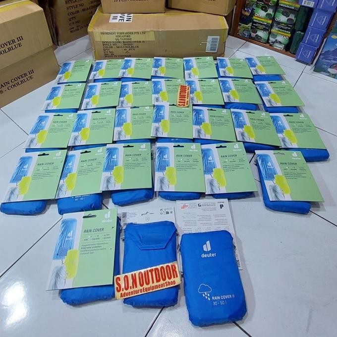 BestSeller Deuter Raincover 1 2 3 Rain Cover Bag Coverbag Sarung Tas Stok TerbatasBest SellerCuci