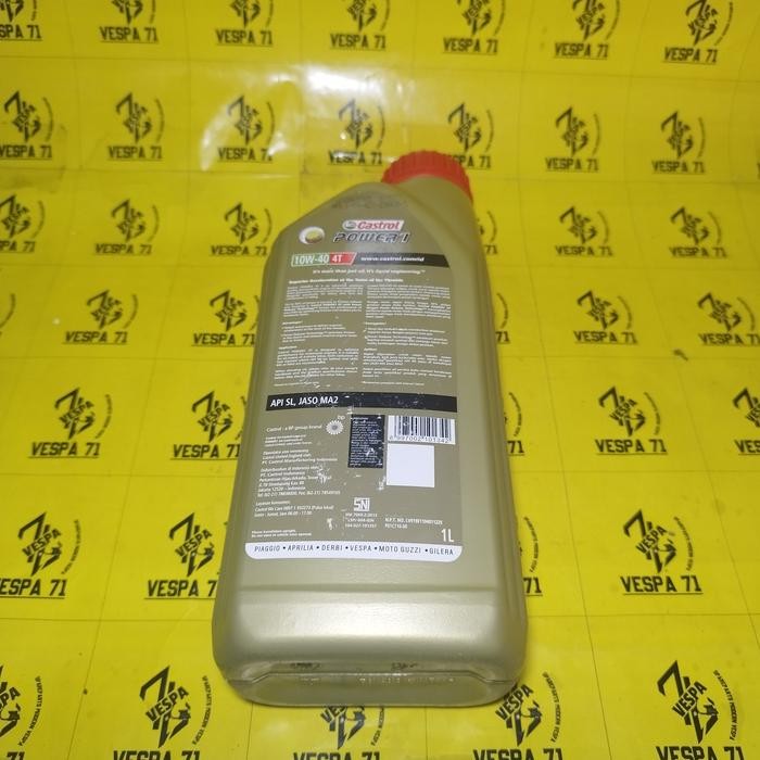Oli Mesin Vespa Matic Castrol Recommended Piaggio
