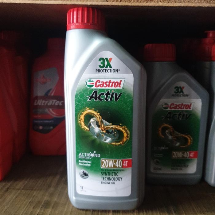Oli castrol activ 20w40 1 Liter
