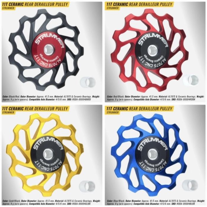 pulley rd ceramic bearing 11t