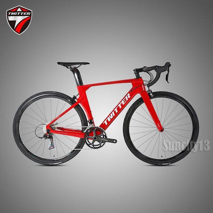 TWITTER R10 C-BRAKE CARBON RS 22 SPEED ROADBIKE - SEPEDA BALAP