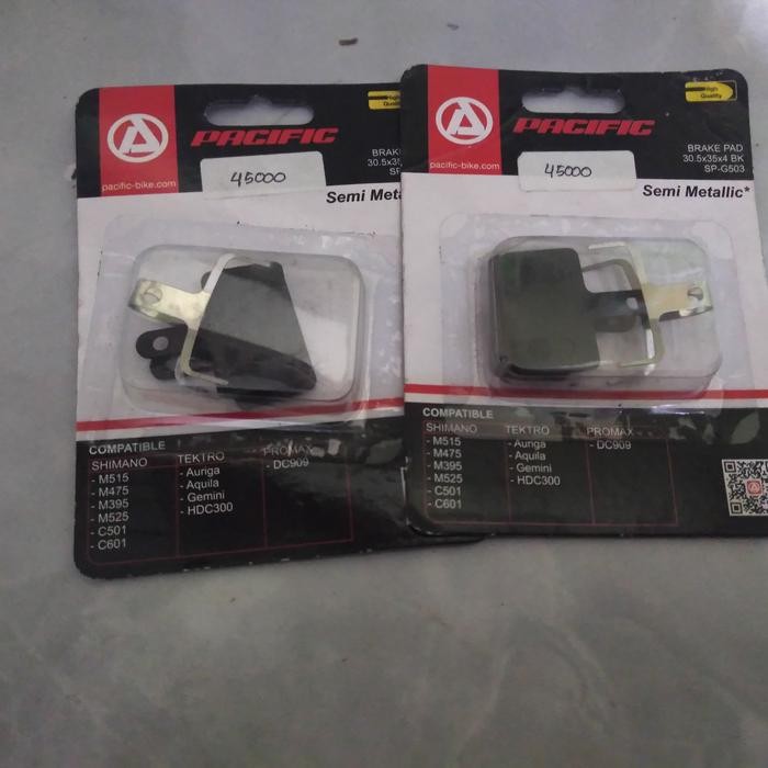 Kanvas Rem Cakram sepeda type Kotak merek Pacific