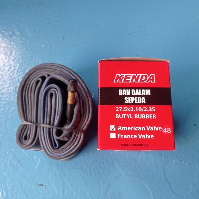 ban dalam sepeda 27.5 x 2.10 2.125 2.20 2.35 27.5x2.10 KENDA schrader av 48 mm mtb pentil besar