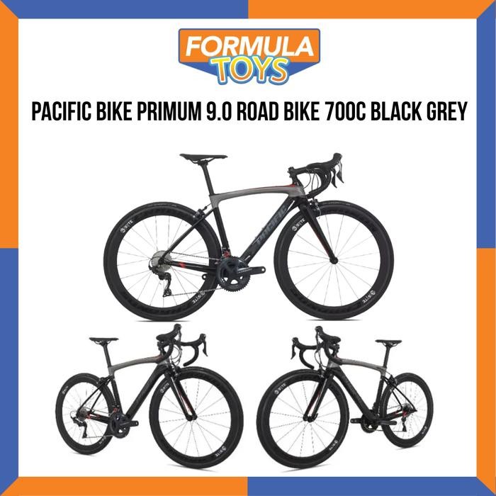 SEPEDA ROAD BIKE PACIFIC BIKE PRIMUM 9.0 BLK/GRY