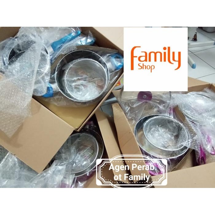 Panci Set Supra 7 Pcs / Supra Cookware 7 Piece / Supra Panci Set