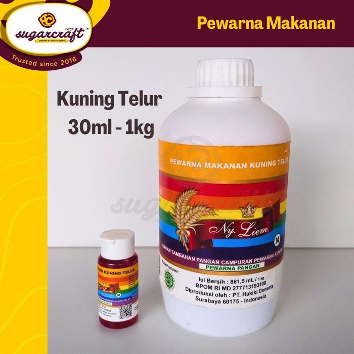 

LEZAT- Pewarna Makanan Ny. Liem Kuning Telur