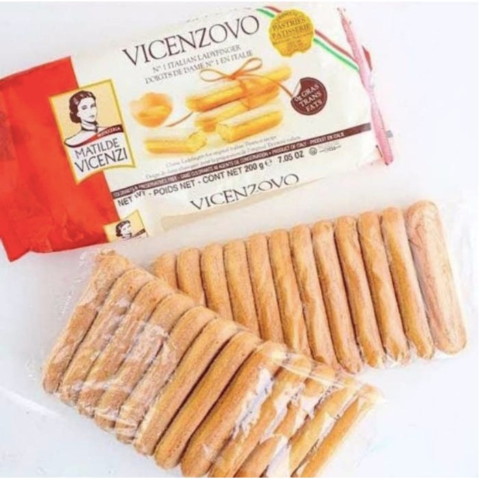 

LEZAT- Vicenzi Vicenzovo Lady Finger 3000 200 G Grosir Karton