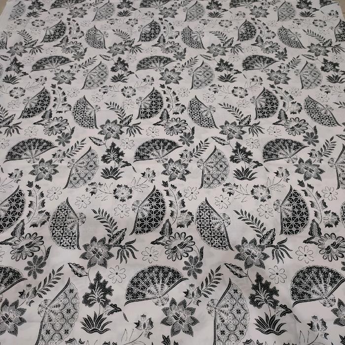 Kain Jarik Batik Halus Tebal Murah Spesial Hitam Putih / Kain Panjang Batik Murah Halus / Kain Batik