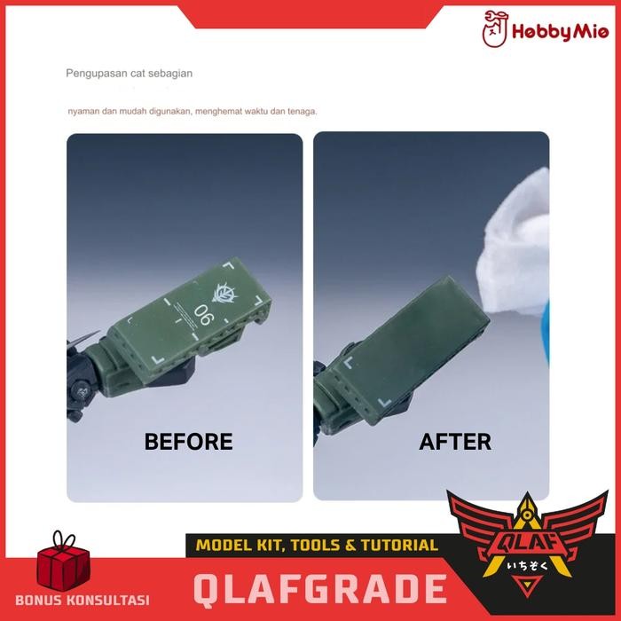 

Paint Remover WIPES Hobby mio - penghapus pembersih penghilang noda cat hobby gundam painting