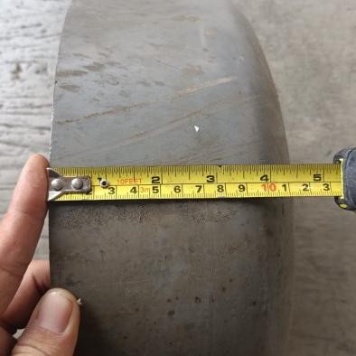 Cap Tutup Polos Pvc 12" 12 Inci Inch Dop Non Drat Tutup Pipa Filter