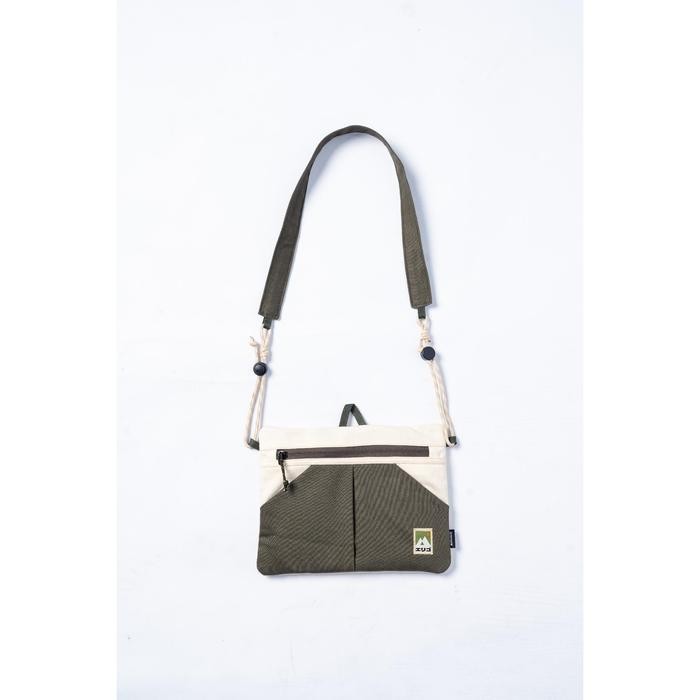 Guteninc Wallts - Sacoche Bag Akashi Light Cream Army Unisex