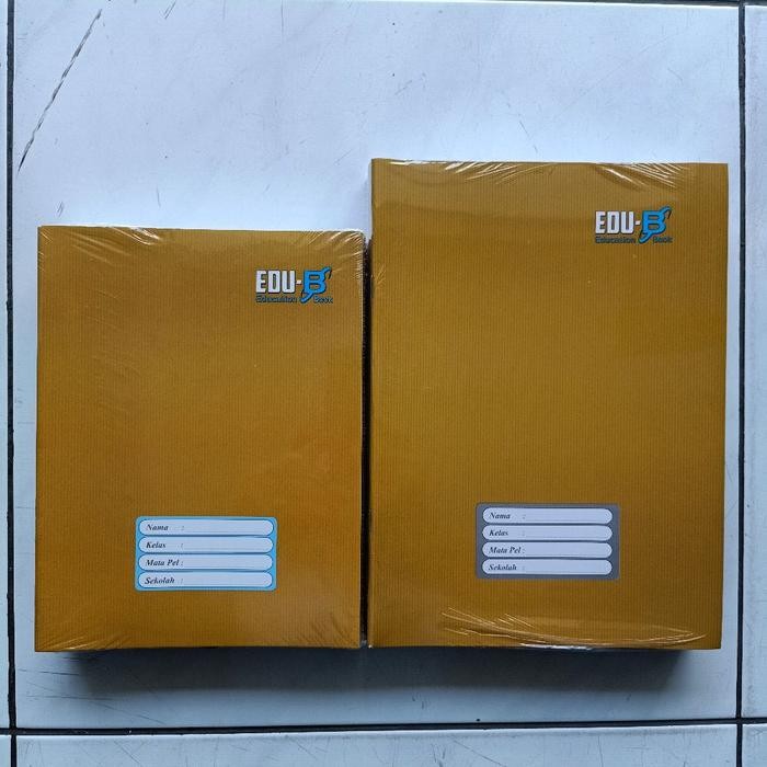 

Buku Tulis Motif Sampul Kraft Coklat Kwarto Boxy Isi 10 Pack Ukuran Kecil 16X21Cm & Besar 18X25Cm