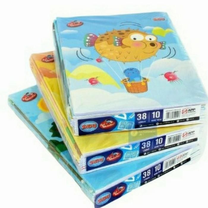 

Buku Tulis Sidu 38 Lembar (10 Buku)