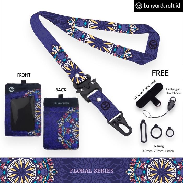 

promo lc.id lanyard craft hunter warrior v1 - gantungan tali holder card