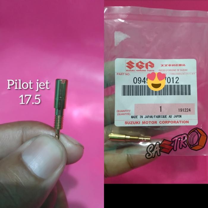 Pj Pilot Jet 17.5 Suzuki Satria Fu Smash Shogun Vega Jupiter Byson Ori