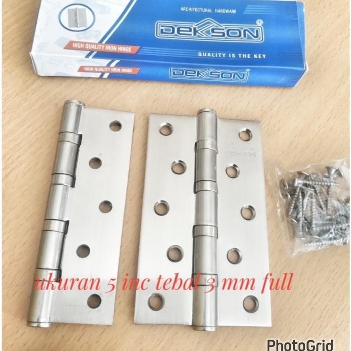 PROMO ENGSEL 5 INC DEKKSON ENGSEL 5 INC DEKKSON ENGSEL 5 INCH DEKKSON STAINLESS TEBAL
