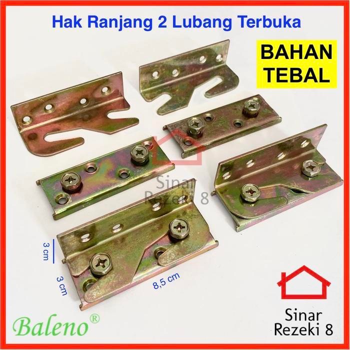 PROMO HAK RANJANG DIPAN SIKU TEMPAT TIDUR BAYI BOX BED FITTING ENGSEL