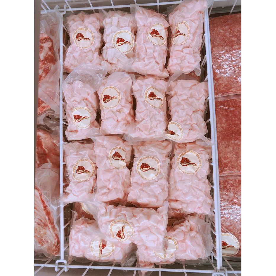 

Siap Kirim Minyak Babi 510g - Back Fat untuk Tumisan