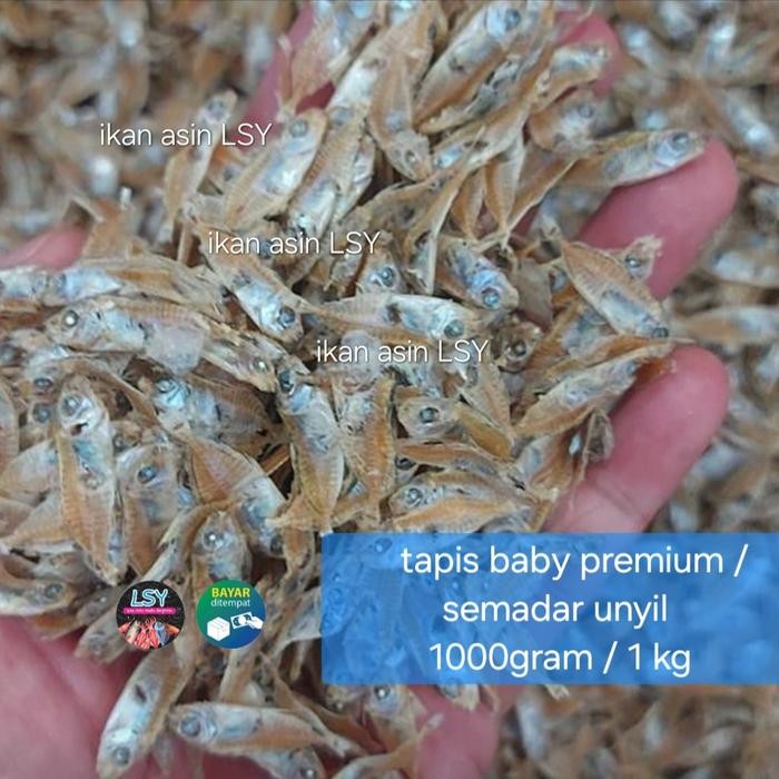 

Siap Kirim Ikan Asin Semadar Merah / Tapis Baby Premium 1Kg - Asli Shopee