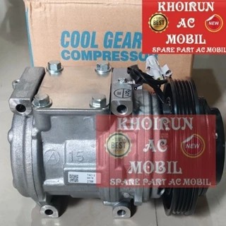 Compressor Compresor Kompresor Ac Mobil Toyota Great Corolla,Komplit Tinggal Pasang Denso Asli
