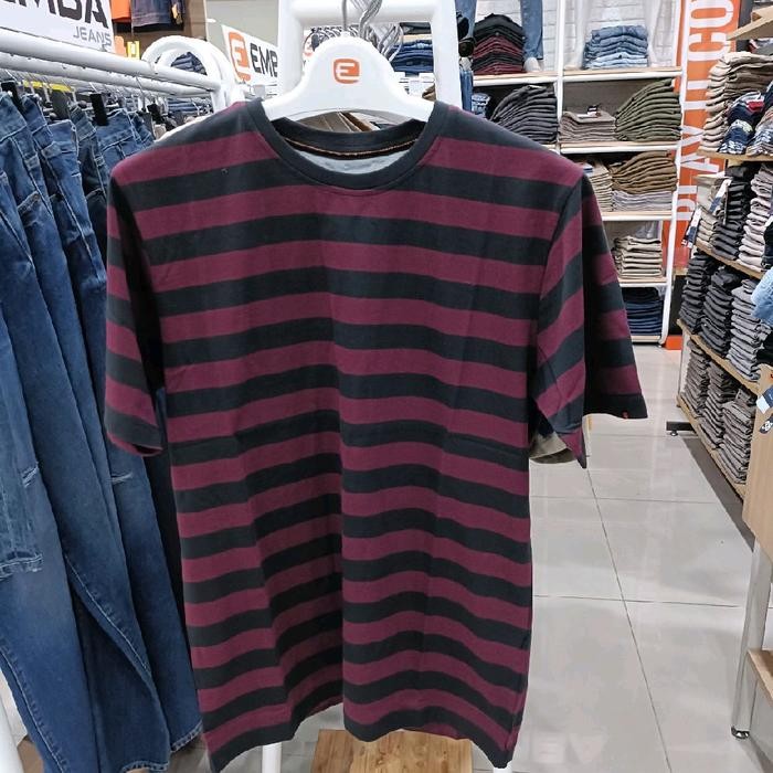 Emba Kaos Salur Original Brand Emba