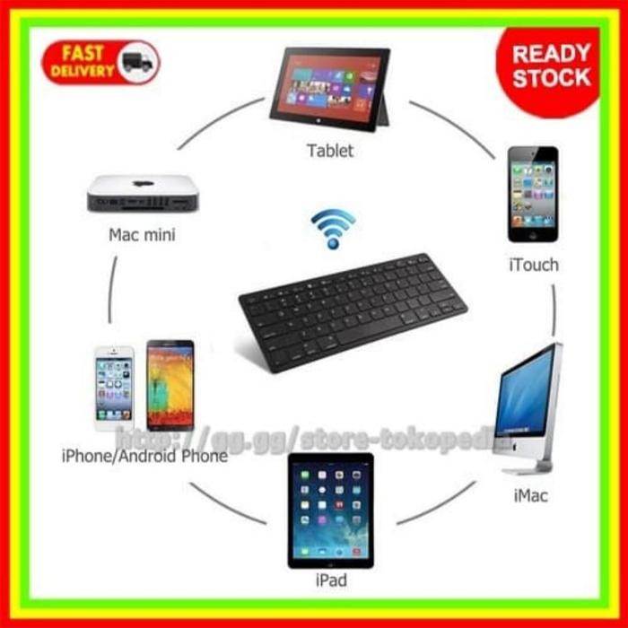 WIRELESS BLUETOOTH MINI KEYBOARD MOUSE FOR ANDROID IPAD MINI SMART TV