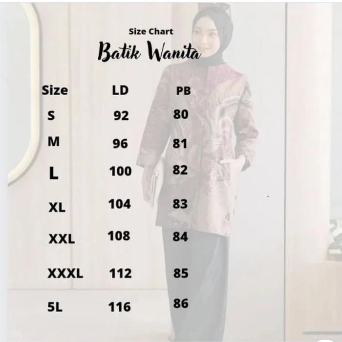 Baju Batik Sarimbit Pria Dan Wanita Couple Seragam Kantor Pesta Gb46