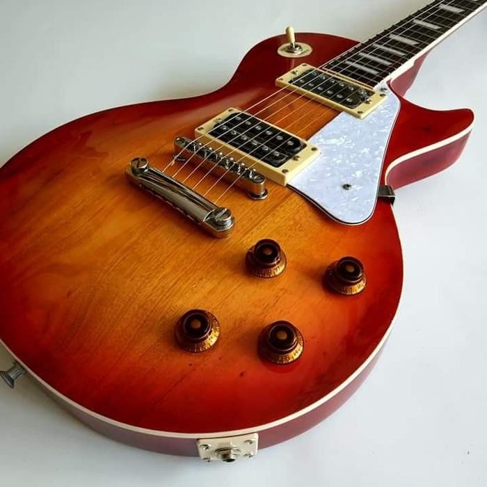 Promo Gitar Gibson Les Paul Listrik Cherryburst Original