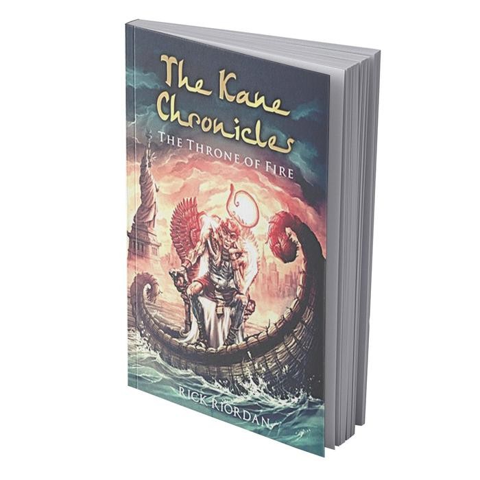 

[Mizan] Buku Novel The Kane Chronicles 2 The Throne Of Fire - Rick Riordan