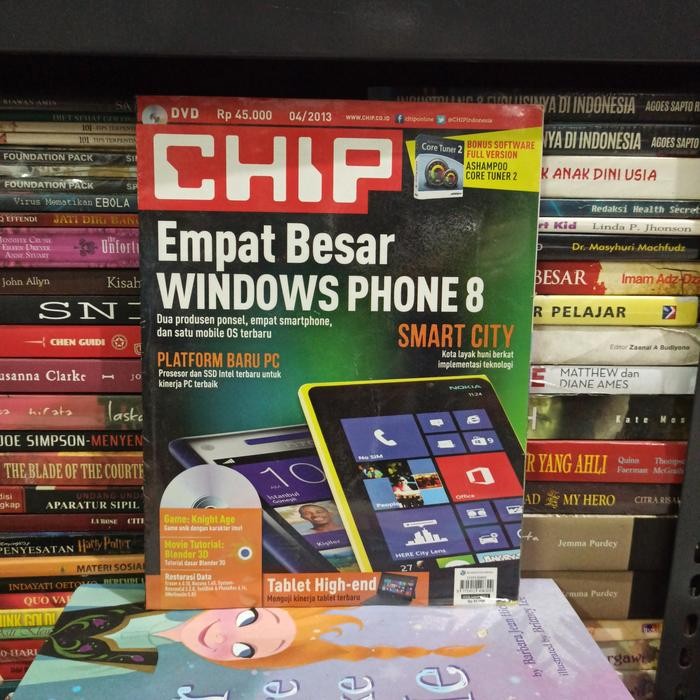 

MAJALAH CHIP ORIGINAL DVD 04/2013 MAJALAH BARU EDISI LAMA