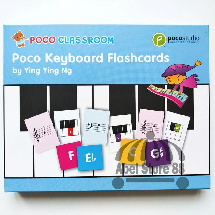 

Keyboard Flashcards Ying Ying Ng Kartu Flashcard Belajar Musik