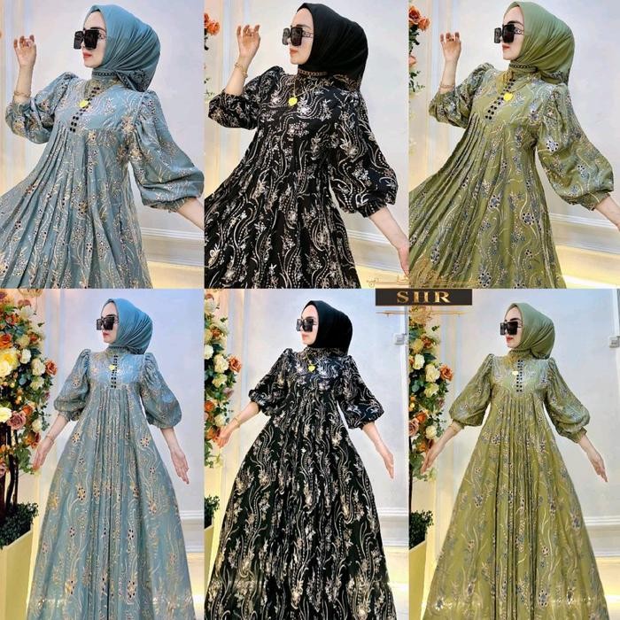 

COD!!!!SHR TERBARU!!MAXYDRESS KATBOL KANCING BEST SELLER