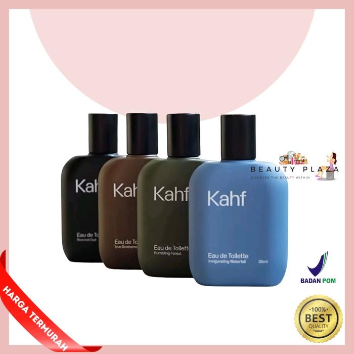 

KAHF Eau De Toilette 35ml Invigorating Waterfall Humbling Forest Revered Oud True Brotherhood EDT