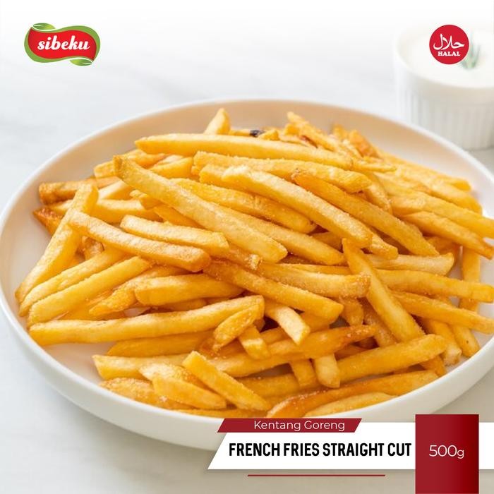 

LUXEHEALTH- Kentang Goreng Straightcut Frenchfries Halal 500Gram Frozenfood-Sibeku