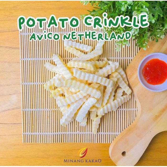 

LUXEHEALTH- Kentang Goreng/Potato Crinkle/Aviko/Frozen Food Premium - 2,5 Kg