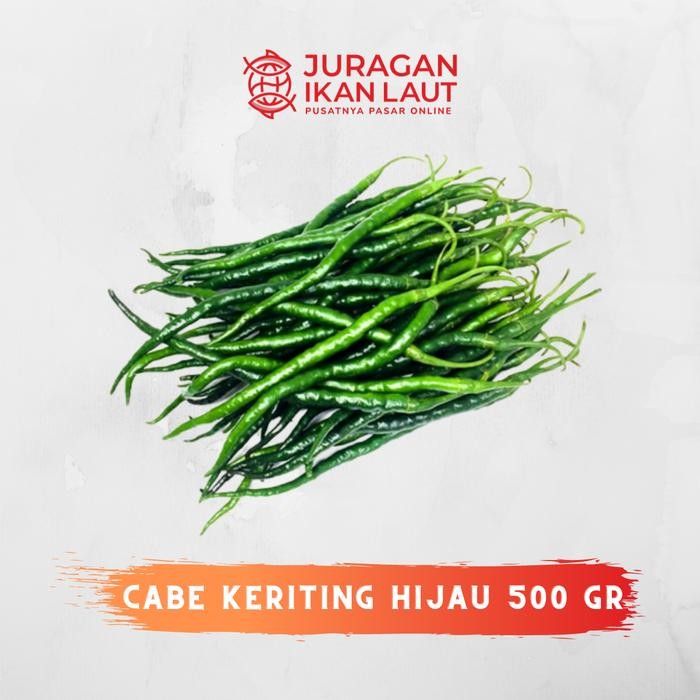 

LUXEHEALTH- Cabe Keriting Hijau Segar Berkualitas - 500 Gram